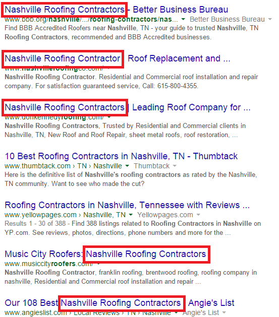 Roofers Nashville